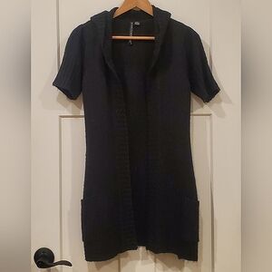 Razzle Dazzle Short Sleeve Hooded Cardigan